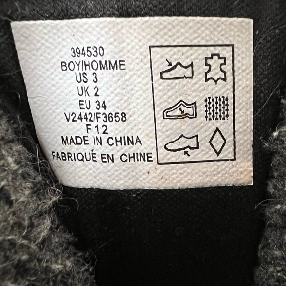 Lands’ End Red Faux Suede Removable Liners Snow Duck Boots Boys Size 3 - Picture 3 of 16